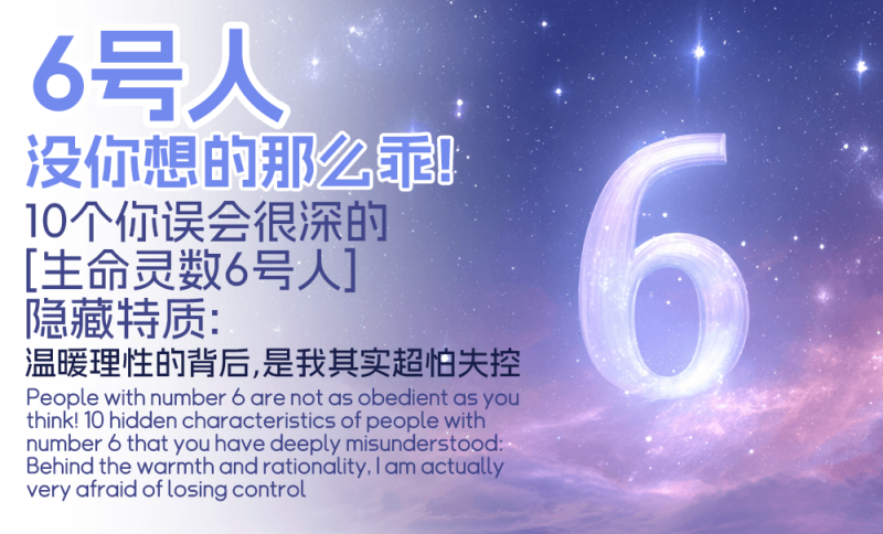 生命灵数6号人