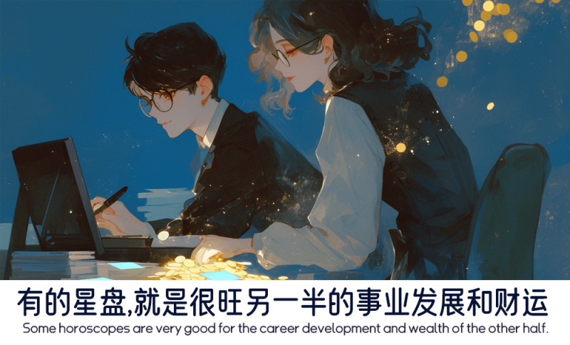 哪些星盘很旺另一半的事业发展和财运