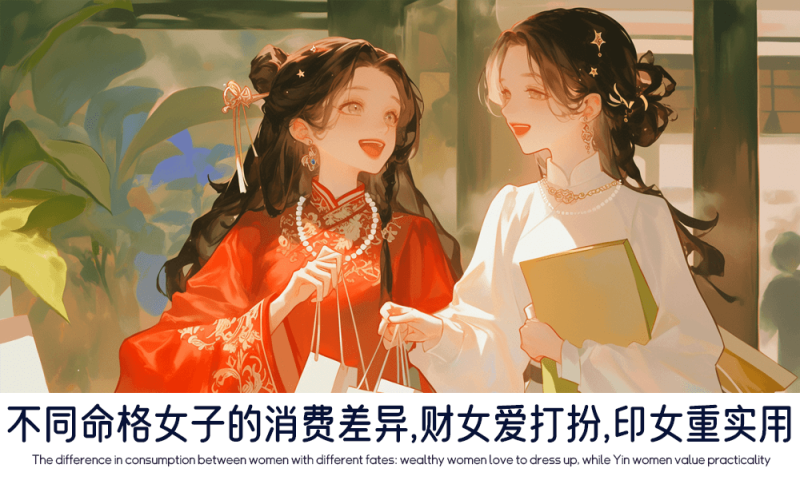 不同命格女子的消费差异