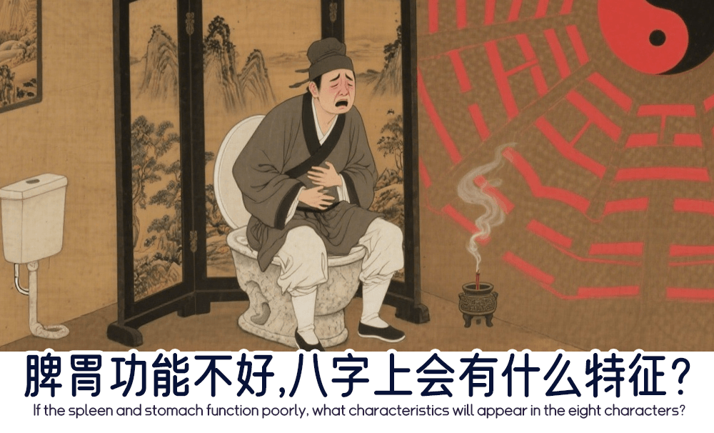 脾胃功能不好，八字上会有什么特征？