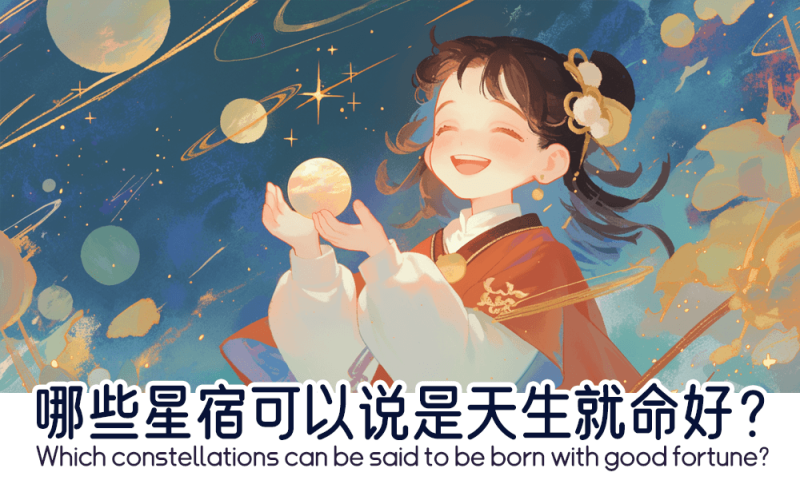 哪些星宿可以说是天生就命好？    