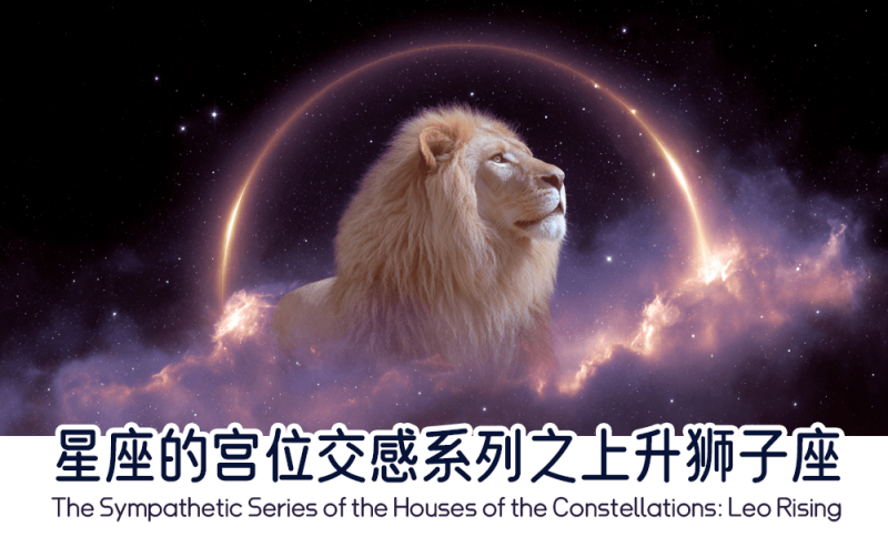 星座的宫位交感系列之上升狮子座