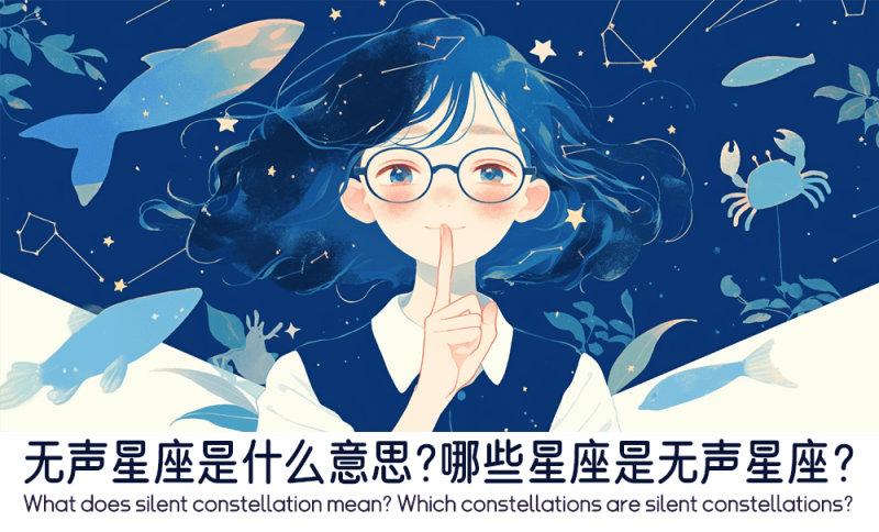 哪些星座是无声星座？