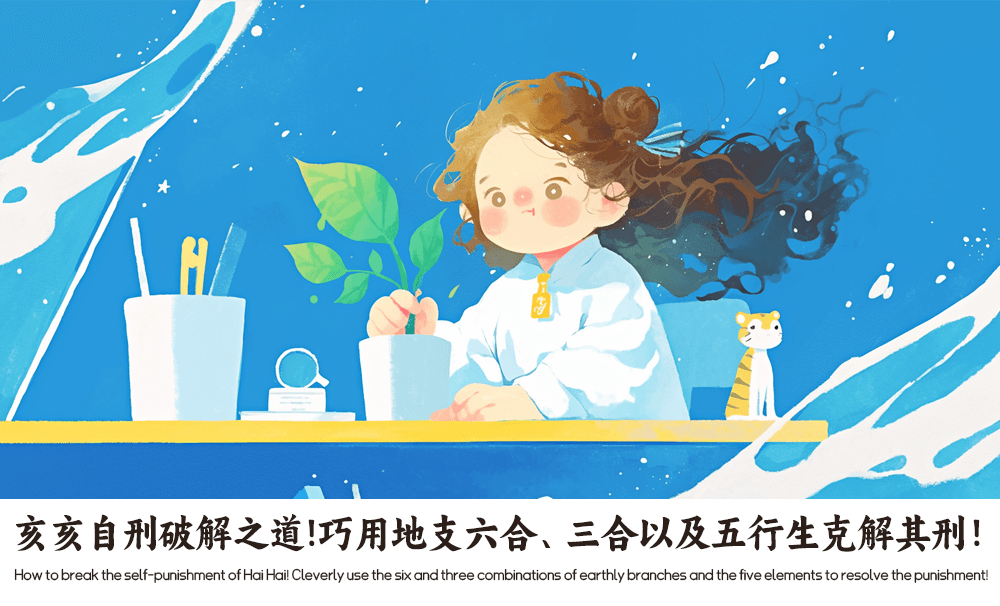 亥亥自刑破解之道！巧用地支六合、三合以及五行生克解其刑！