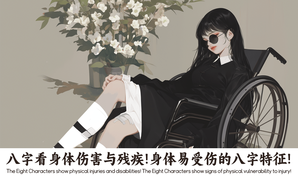 八字看身体伤害与残疾！身体易受伤的八字特征！