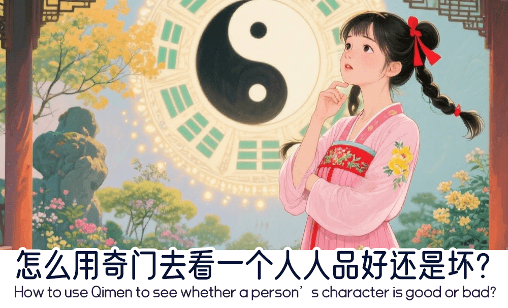 怎么用奇门去看一个人人品好还是坏？