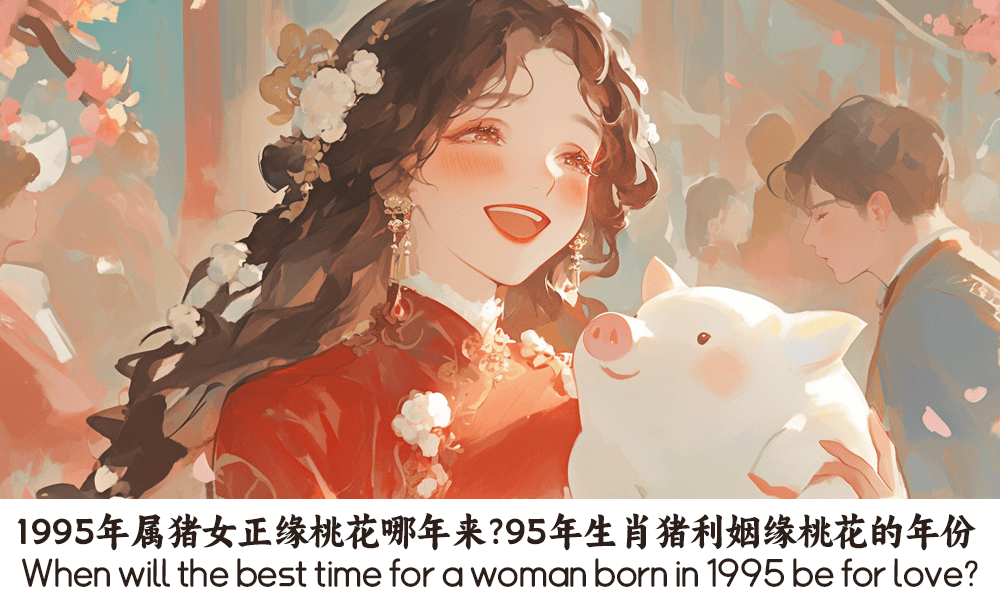 1995年属猪女正缘桃花哪年来？95年生肖猪利姻缘桃花的年份