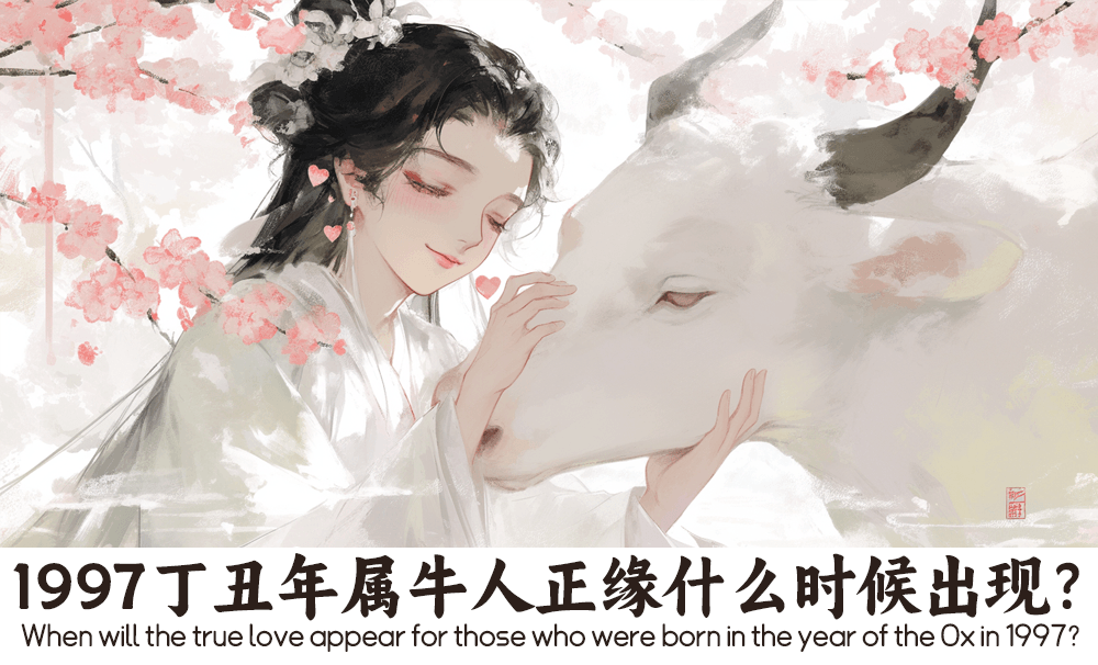 1997丁丑年属牛人正缘什么时候出现？