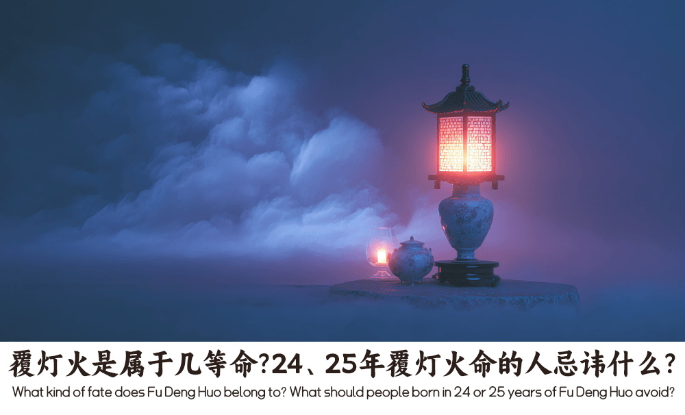覆灯火是属于几等命？24、25年覆灯火命的人忌讳什么？
