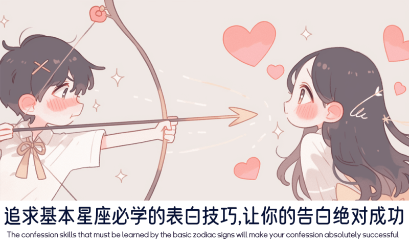 追求基本星座必学的表白技巧
