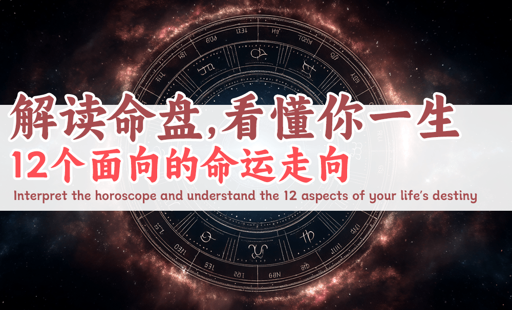 解读命盘，看懂你一生12个面向的命运走向