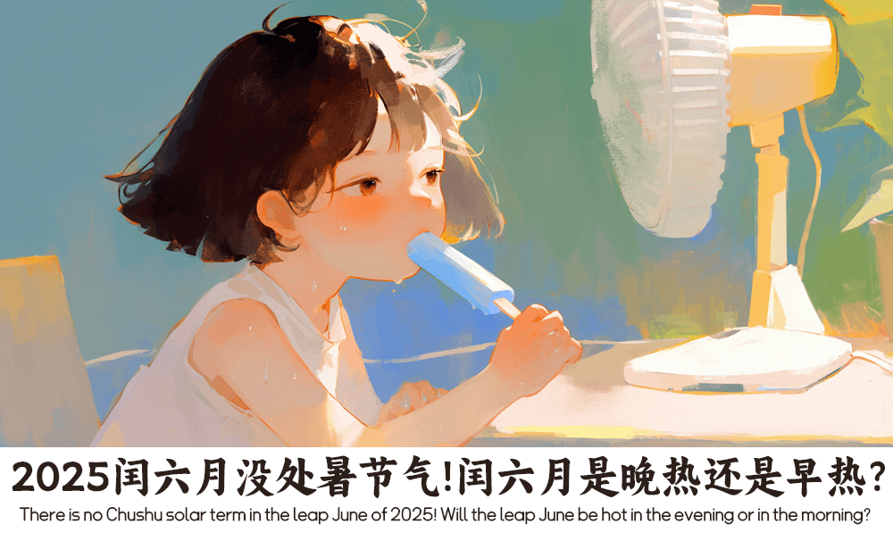 2025闰六月没处暑节气！闰六月是晚热还是早热？