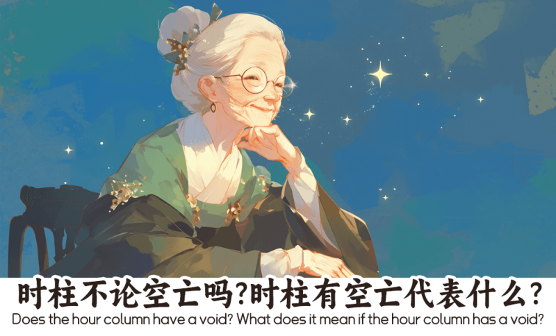 时柱有空亡