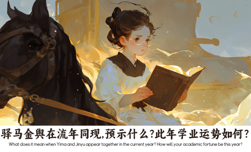 驿马金舆在流年同现