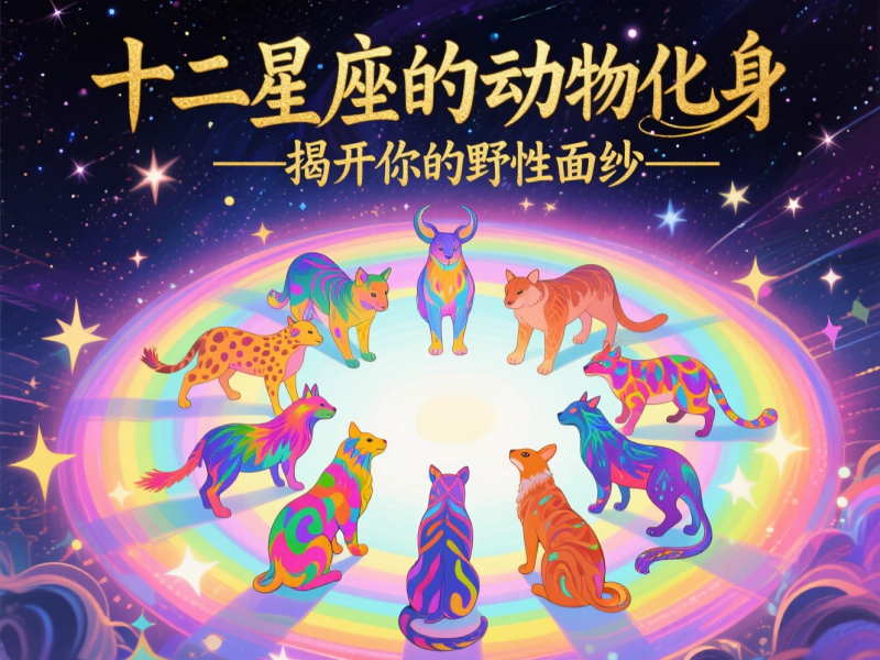 十二星座对应的动物