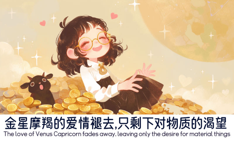 金星摩羯的爱情褪去