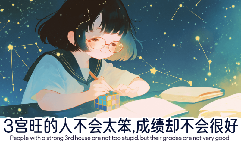 3宫旺的人学习成绩怎么样