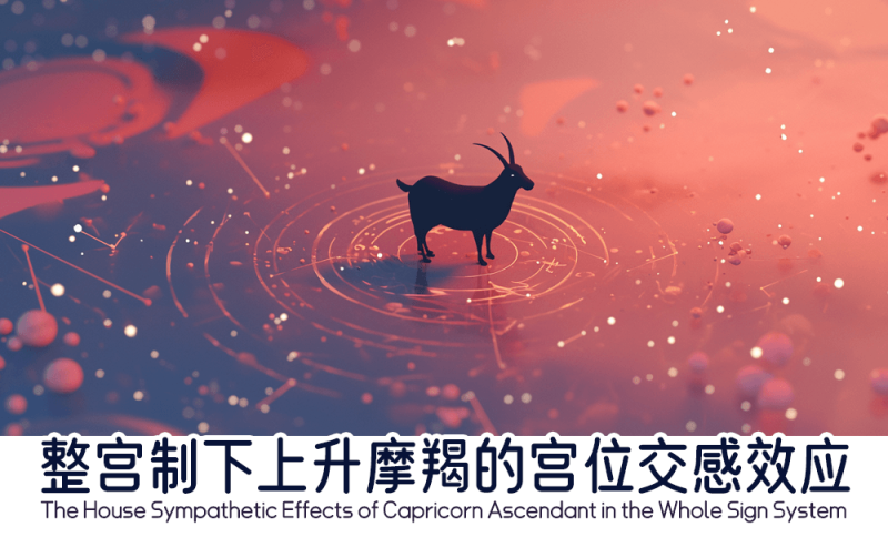 整宫制下上升摩羯的宫位交感效应