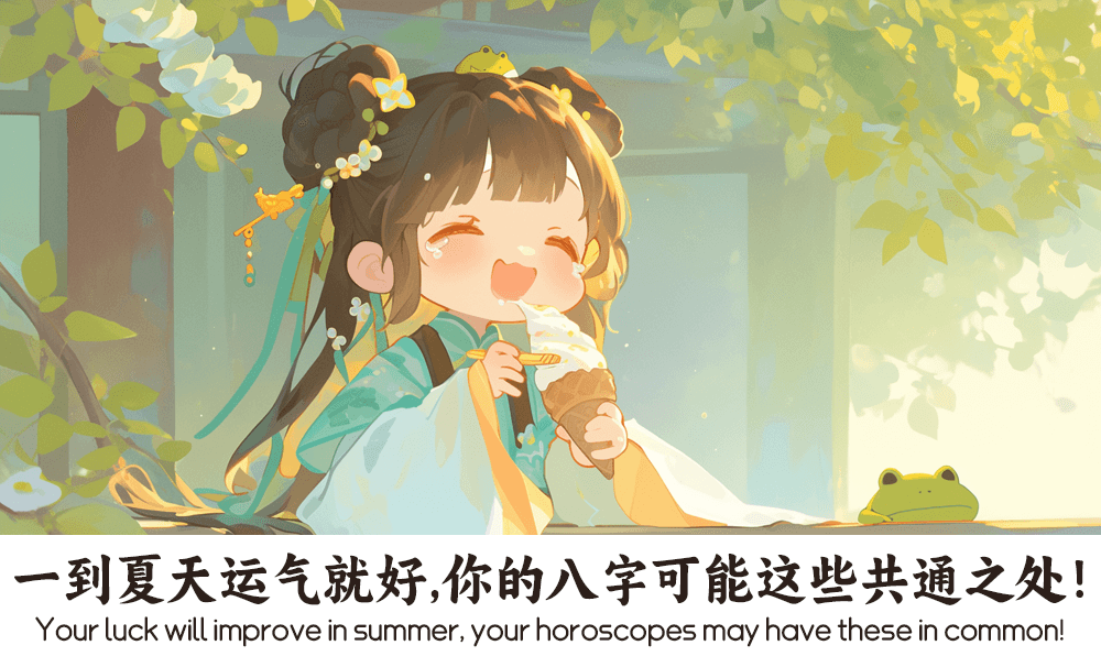 一到夏天运气就好，你的八字可能这些共通之处！