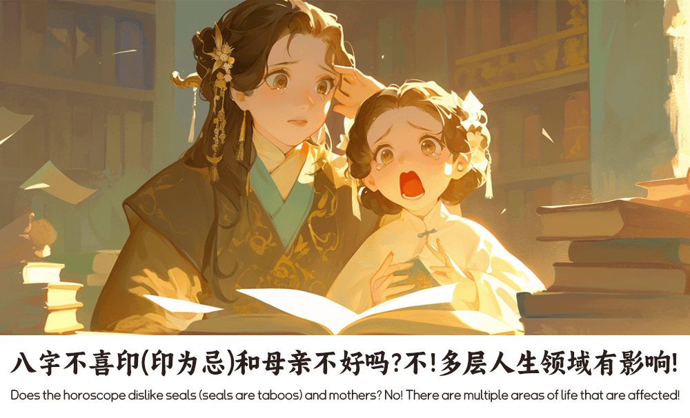 八字不喜印（印为忌）和母亲不好吗？不！多层人生领域有影响！