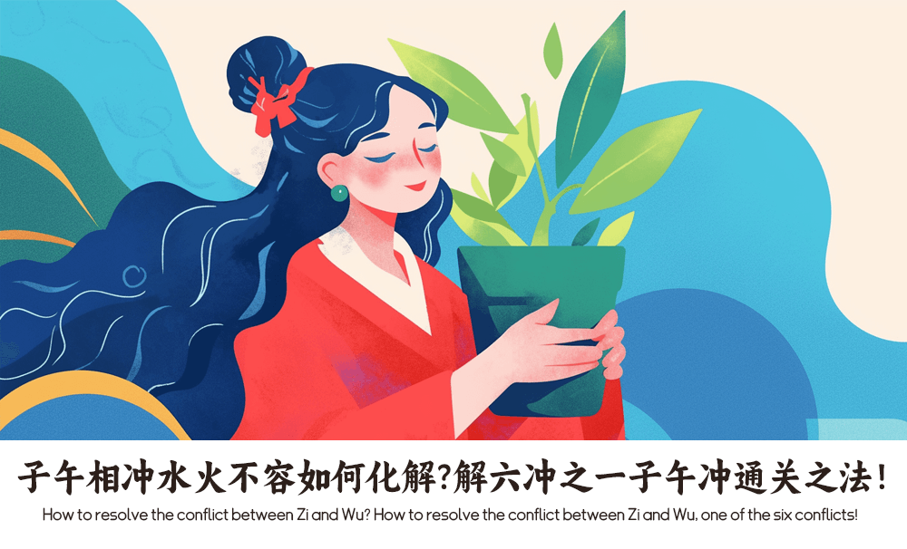 子午相冲水火不容如何化解？解六冲之一子午冲通关之法！