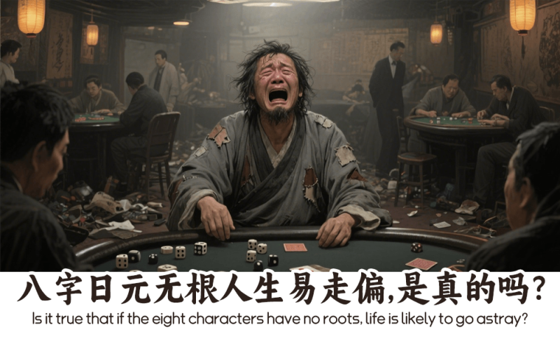 八字日元无根