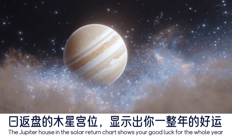 日返盘的木星宫位