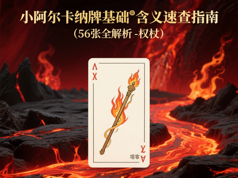 小阿尔卡纳牌核心含义速查指南（56张全解析-权杖）