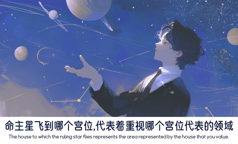 命主星飞到哪个宫位代表重视哪个领域