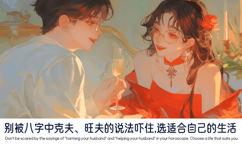 别被八字中克夫、旺夫的说法吓住
