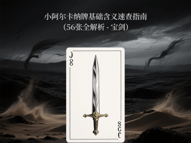 小阿尔卡纳牌核心含义速查指南（56张全解析-宝剑）