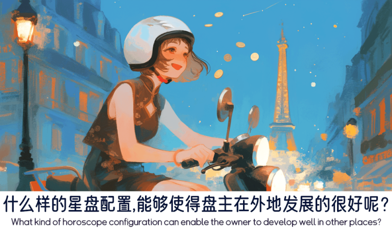 什么样的星盘配置能在外地发展的很好
