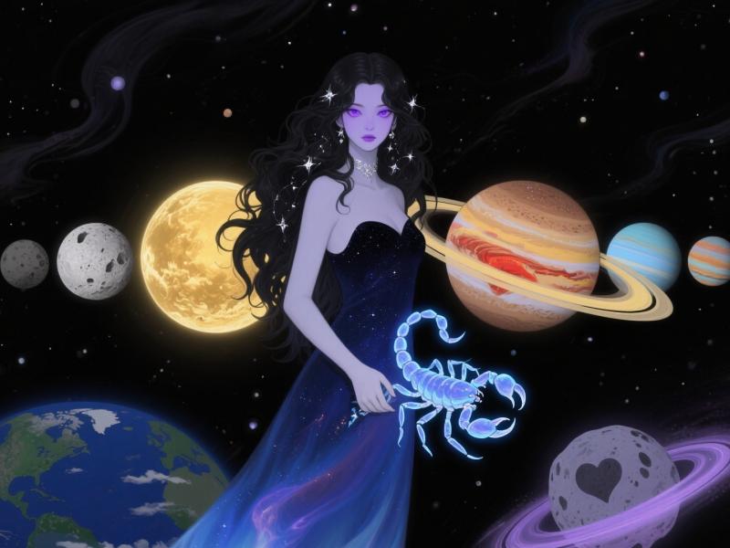 天蝎座落入十大行星