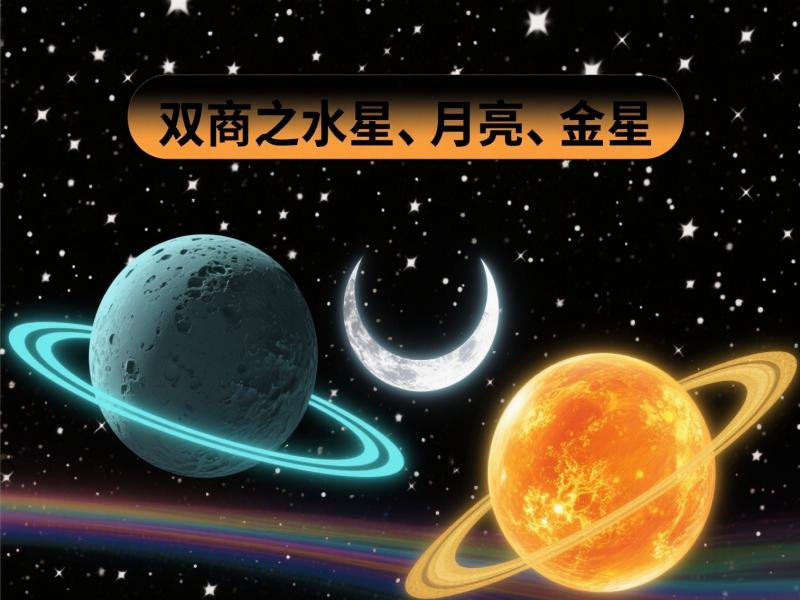 星盘里隐藏的双商冷知识——水星、月亮、金星