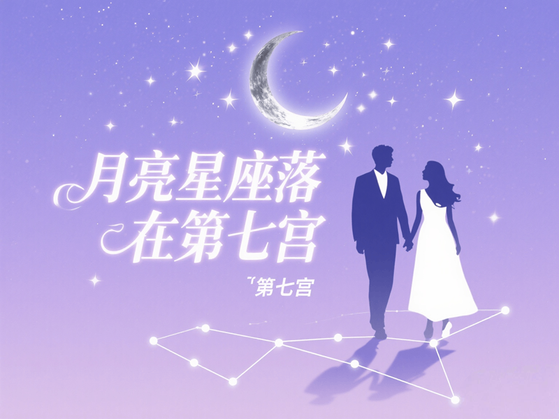 月亮星座落第七宫：什么样的人吸引你？