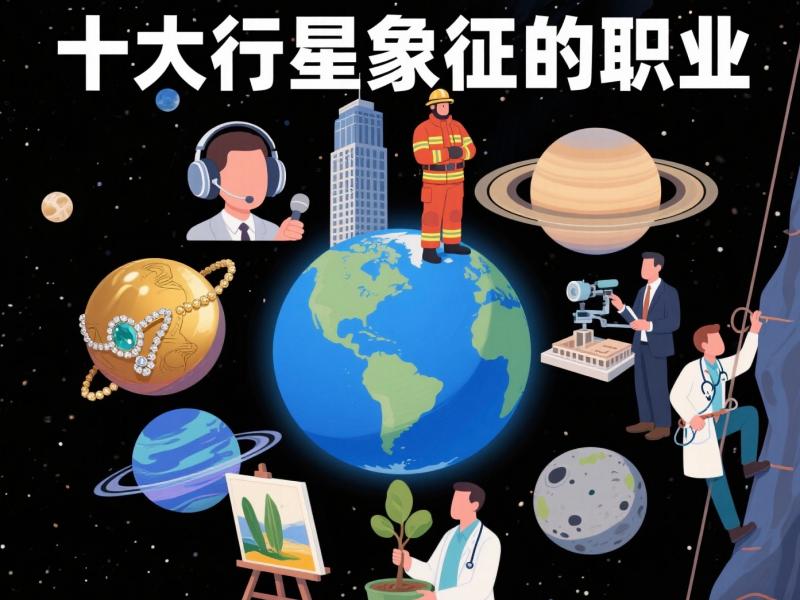 占星学——十大行星象征的职业领域