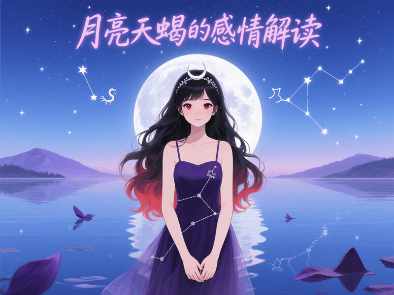 月亮天蝎：爱得像深海，藏着热烈的温柔