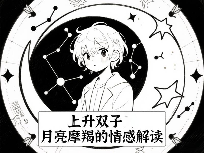 解锁上升双子月亮摩羯：独特的感情魅力密码