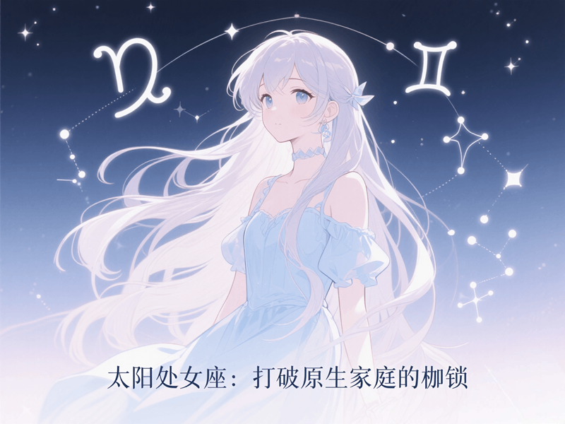 太阳处女座：打破原生家庭的枷锁，拥抱自我