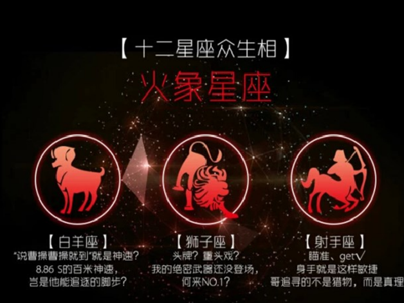 十二星座之火象星座的特色爱情观
