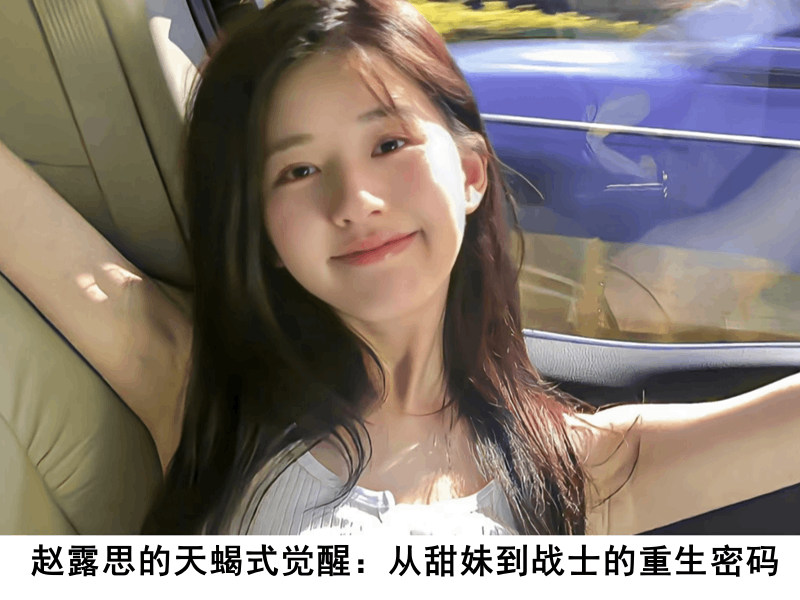 赵露思的天蝎式觉醒：从甜妹到战士的重生密码
