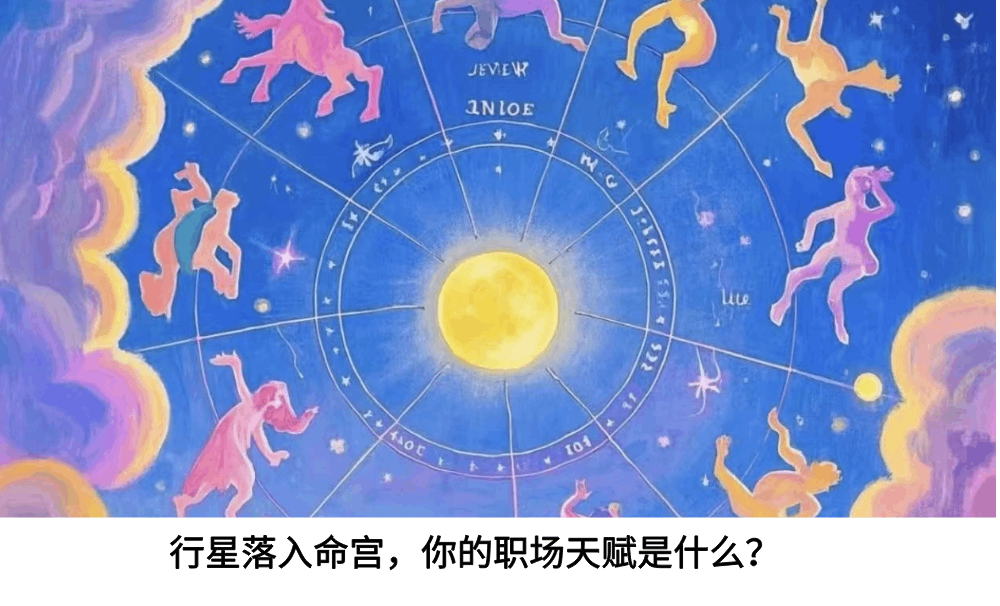 行星落入命宫，你的职场天赋是什么？