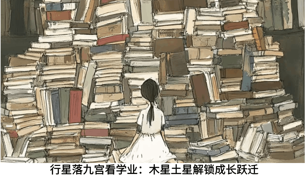 行星落九宫看学业：木星土星解锁成长跃迁（下篇）