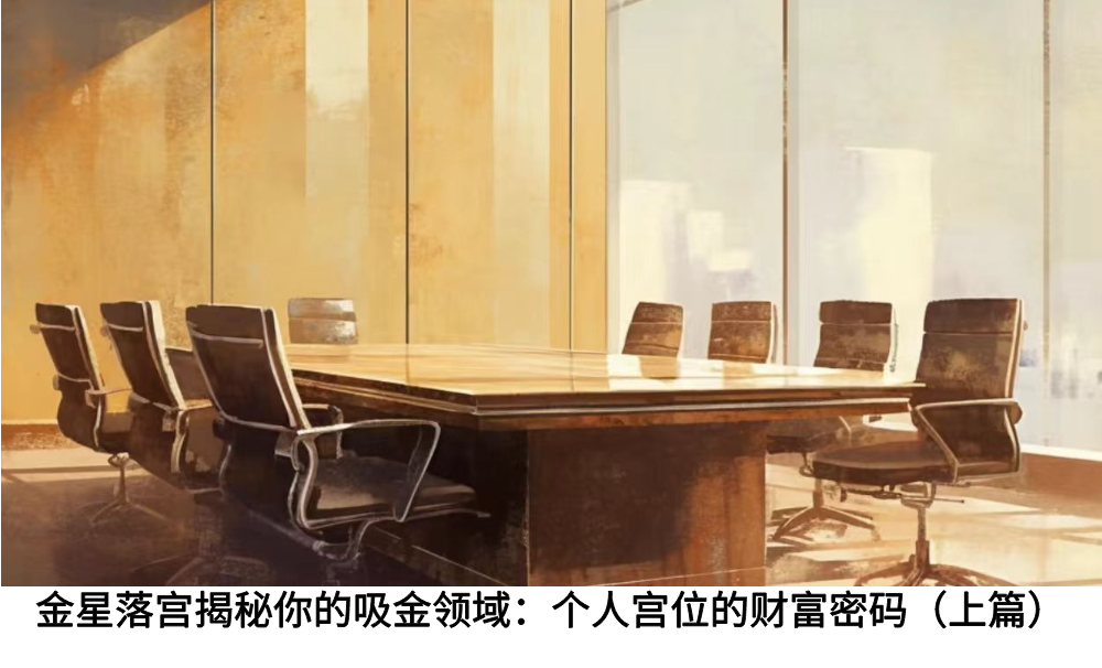 金星落宫揭秘你的吸金领域：个人宫位的财富密码（上篇）
