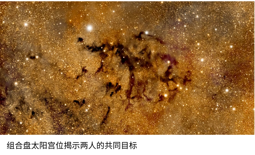组合盘太阳宫位：揭示两人的共同目标