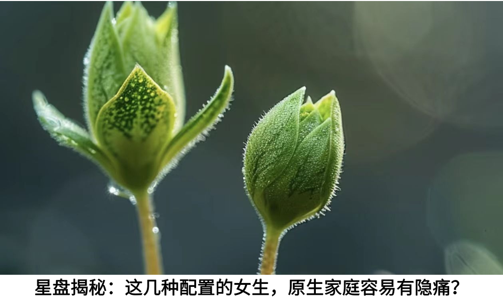 星盘揭秘：这几种配置的女生，原生家庭容易有隐痛？