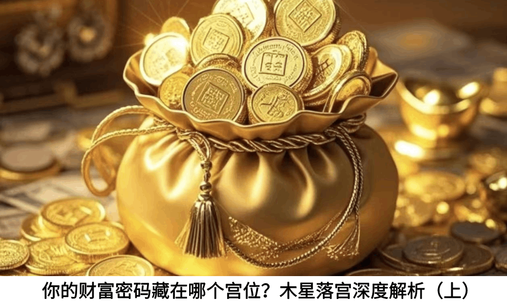 你的财富密码藏在哪个宫位？木星落宫深度解析（上）
