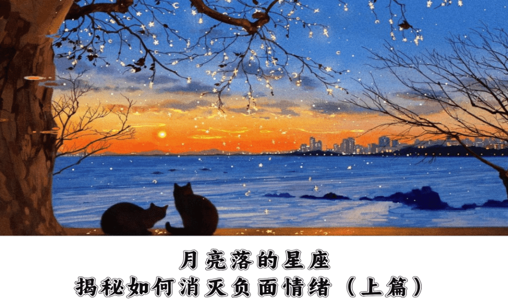 月亮落的星座：揭秘如何消灭负面情绪（上篇）