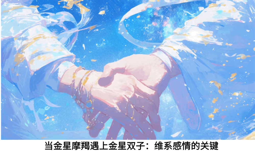 当金星摩羯遇上金星双子：维系感情的关键