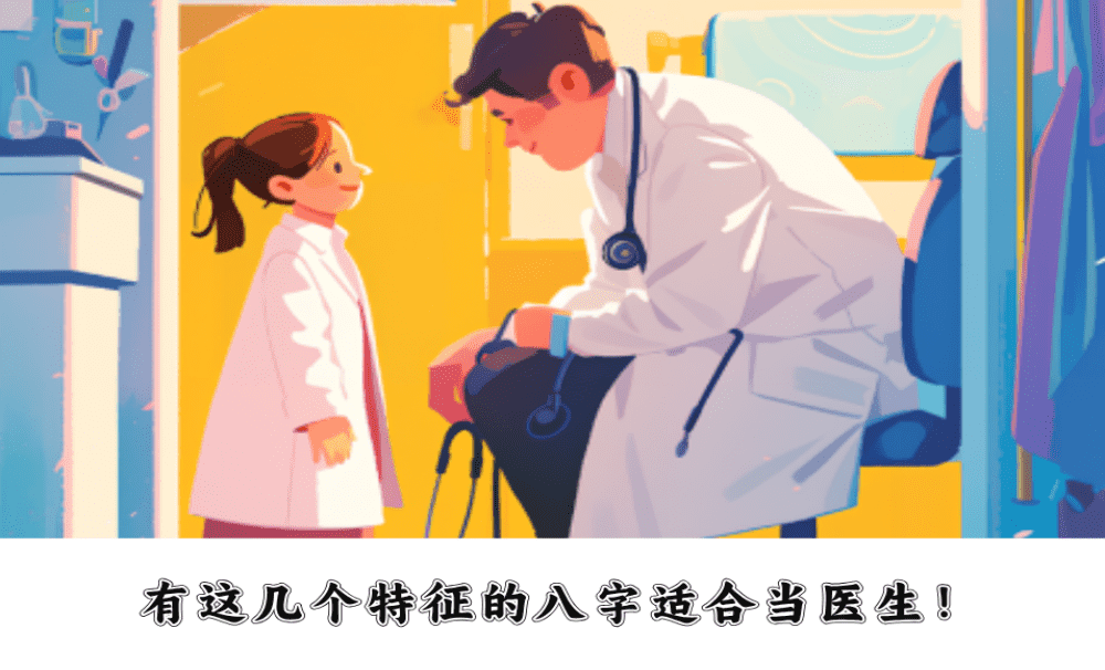 有这几个特征的八字适合当医生！快对号入座